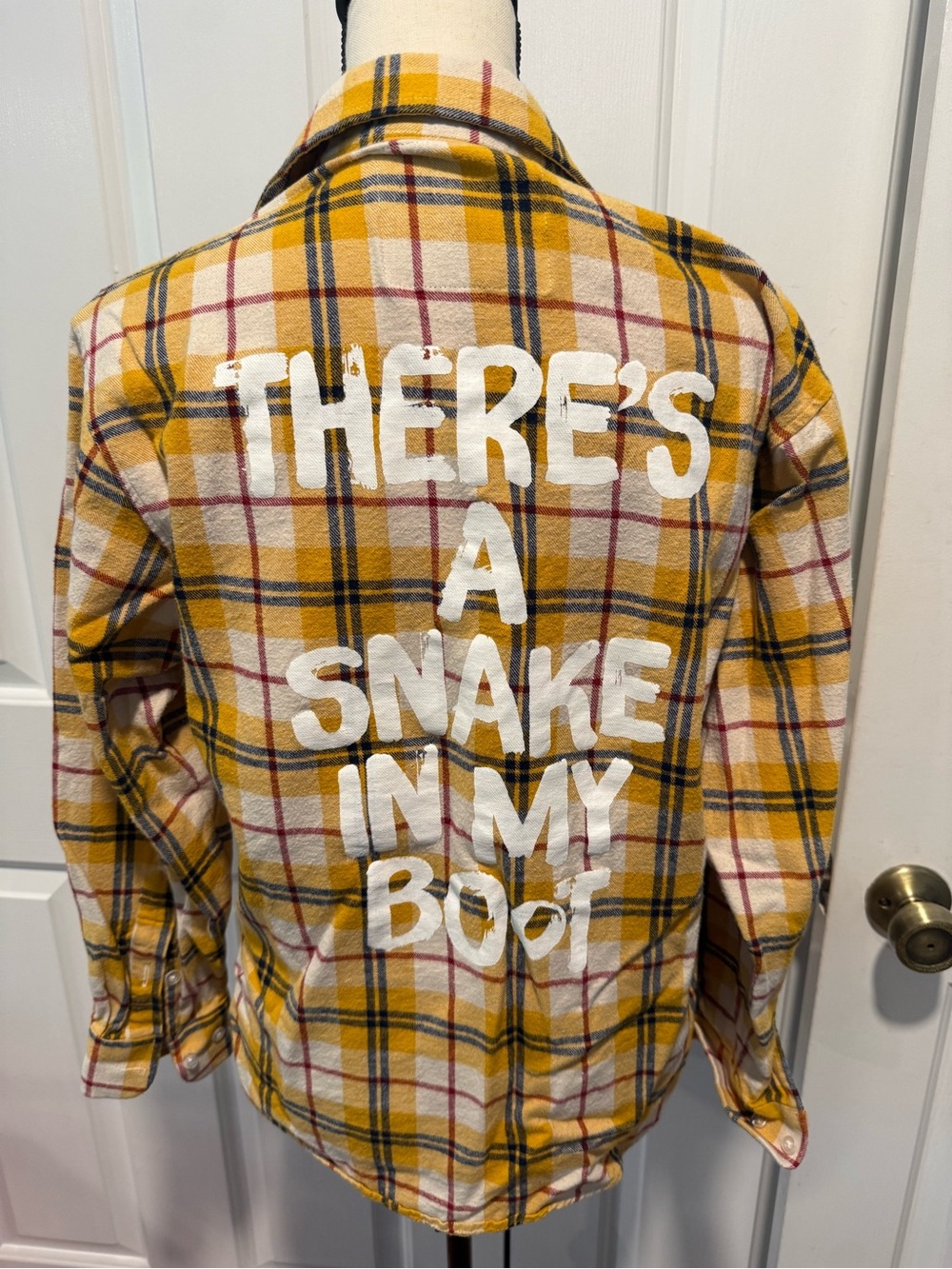 Retired Cakeworthy Toy Story Plaid Flannel Long Sleeve Top